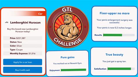 lambo bitlife|How to Complete GTL Challenge in Bitlife (Full Guide)